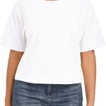 s for Women  Tshirts Short Sleeve Crew Neck Casual Loose Summer Cropped T Shirts for Women